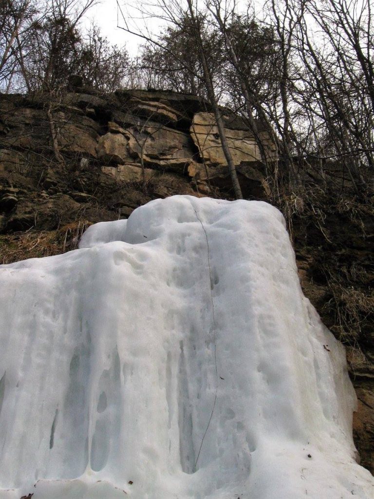 Icefall Beaver Creek Valley State Park