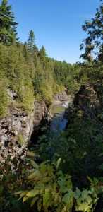 Piggon River bellow the falls Portage Lakes State Park