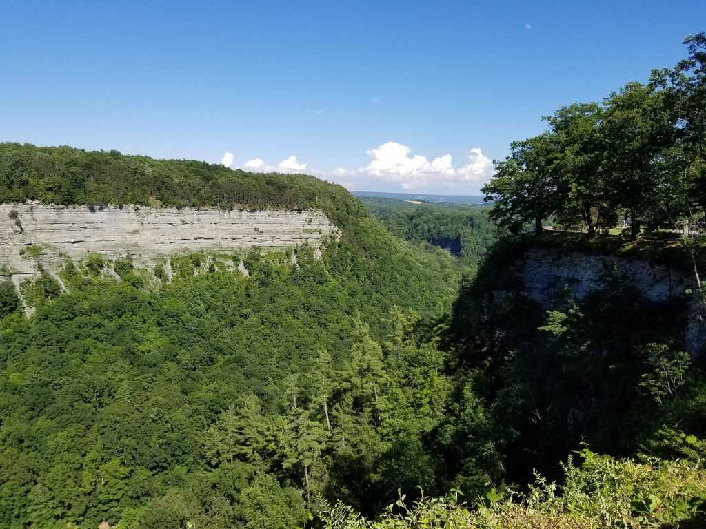 view from Letchworth State Park