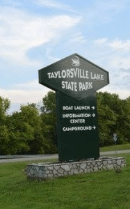 Board Taylorsville Lake State Park
