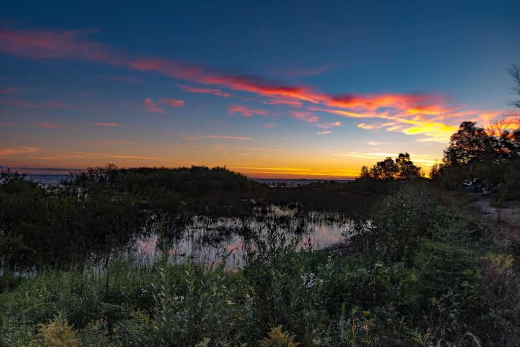 Evening view Leelanau State Park