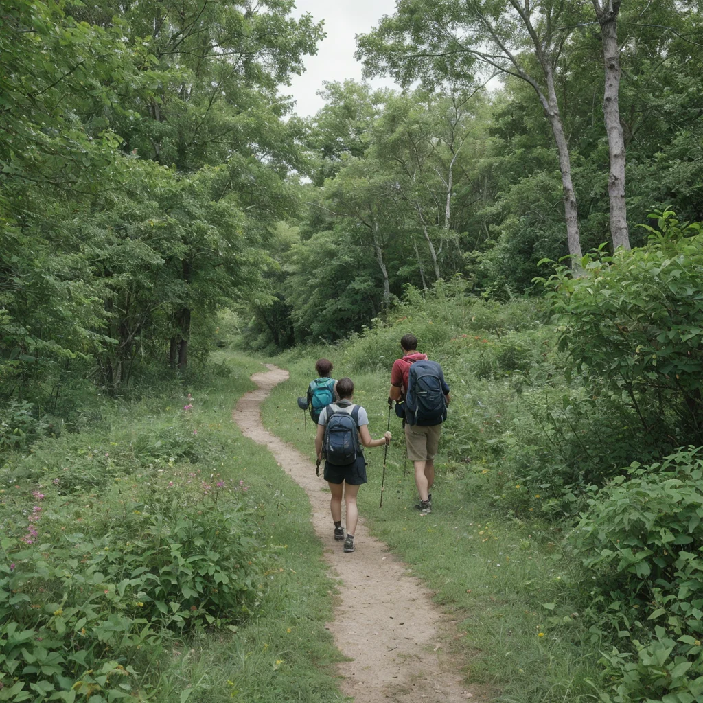 Hikers on Southwoods Trail. - Parksguidance Official