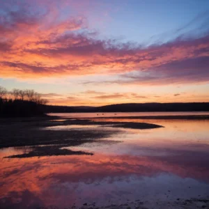 Sunset over the Copper Breaks State Park - Parksguidance Official