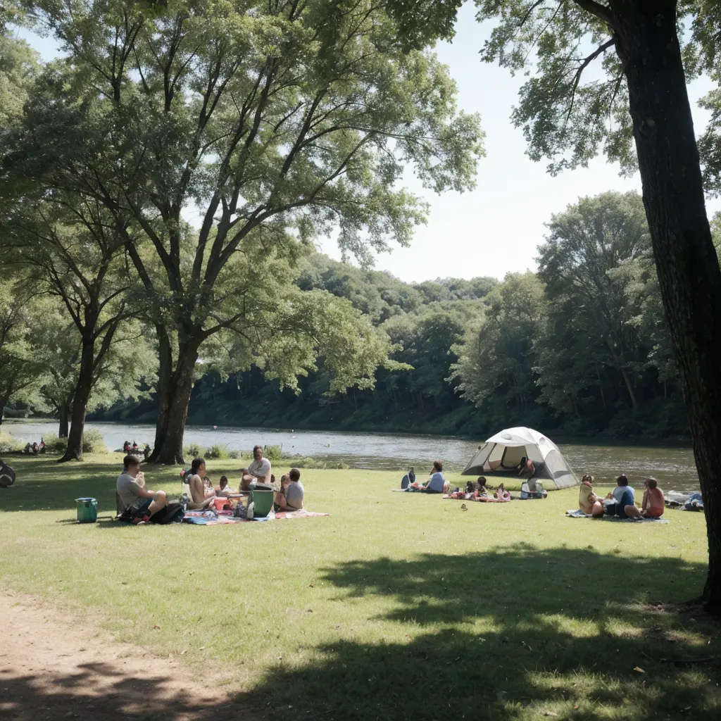 camping and picnicking at the Purtis Creek State Park - Parksguidance Official