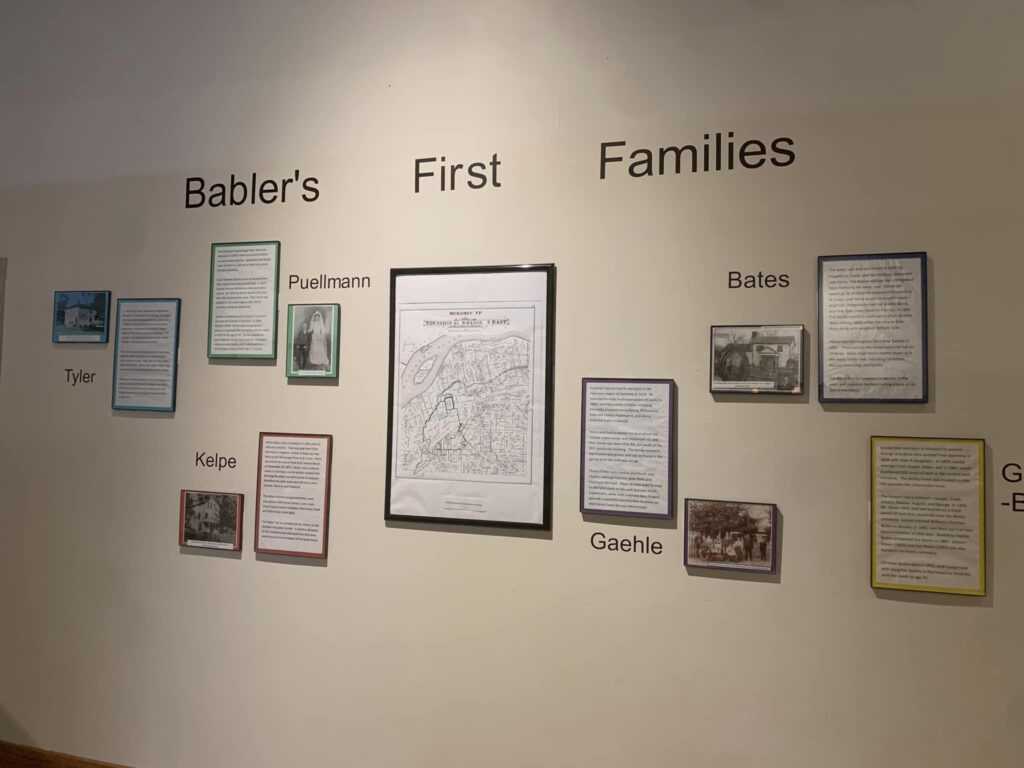 Babler State Park family history